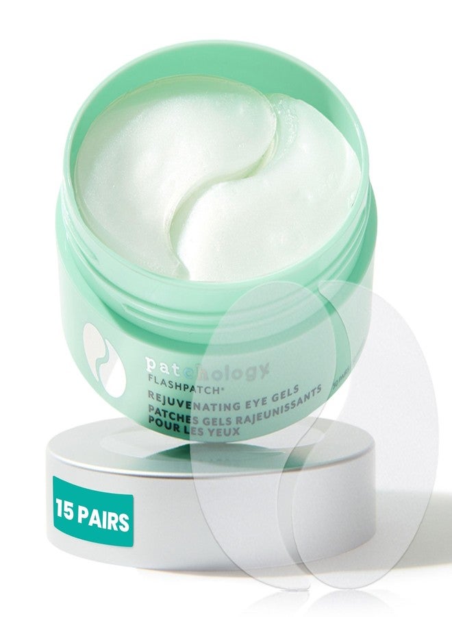 Patchology Rejuvenating Under Eye Patches for Dark Circles & Puffy Eyes - Hydrating Eye Mask with Caffeine & Collagen - Reduces Dark Circles, Puffiness, and Wrinkles - Under Eye Care (15 Pairs) - Image 1